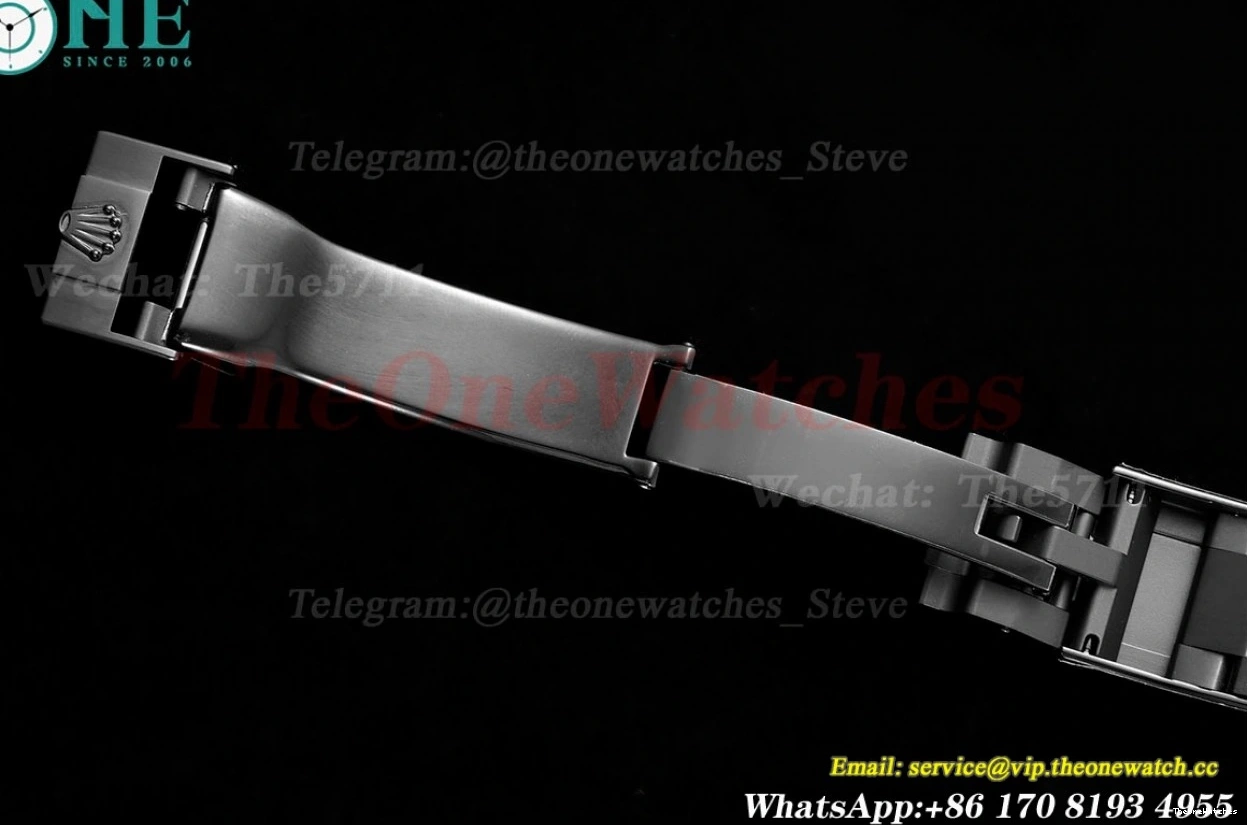 N6F Skeleton DLC Rubber 40mm Green RU DD4130 Dial Blaken On Daytona 0328